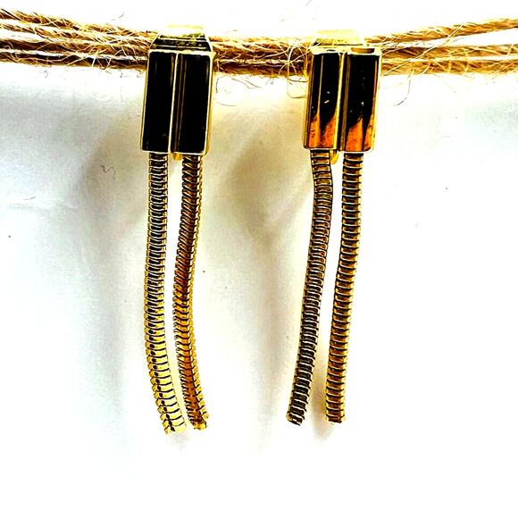 LH Segal California Vintage Clip On Earrings Minimalist Designer Old Money - Picture 2 of 8